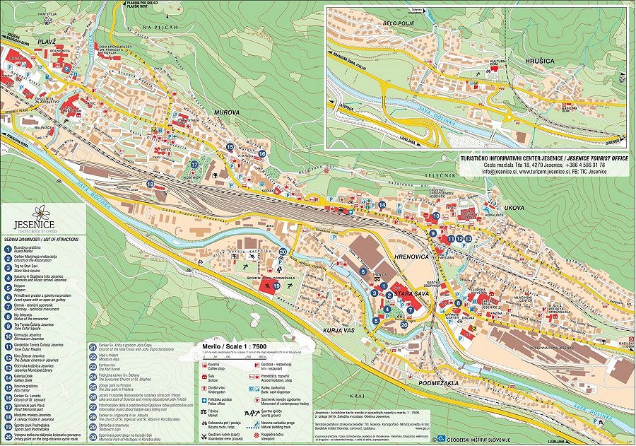 Zemljevid mesta