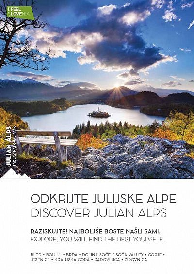 Julian Alps hiking trails map